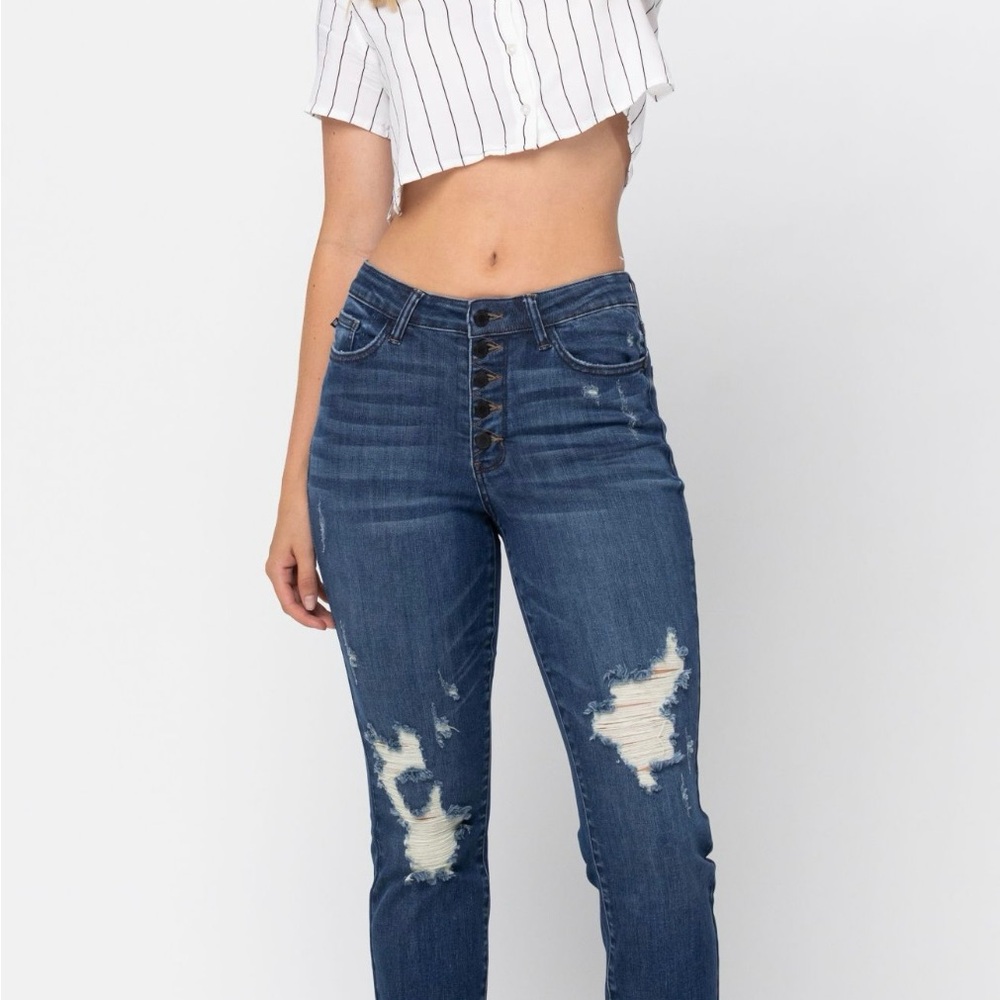 Judy Blue Boyfriend Jeans